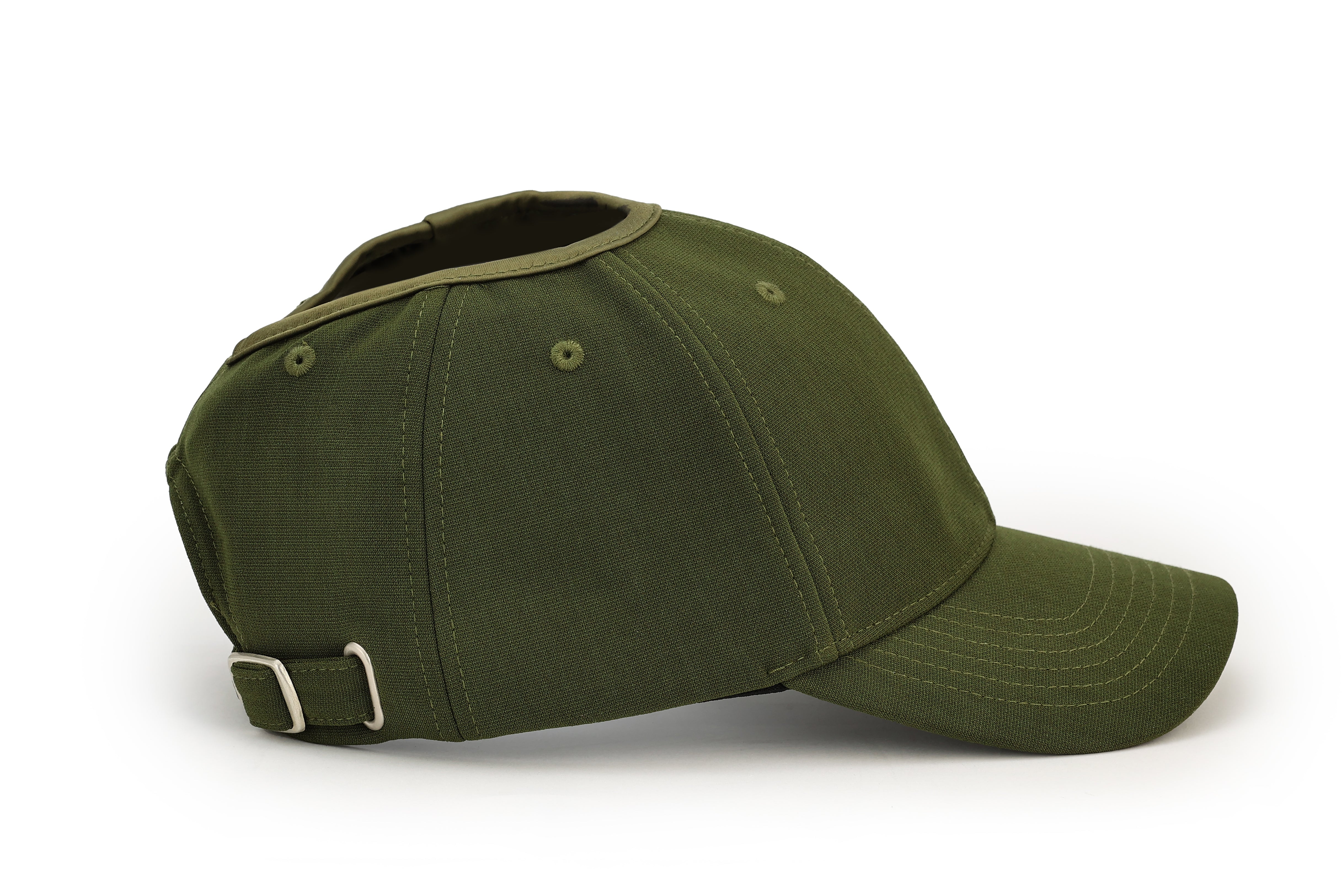LAZ: Satin-Lined High Ponytail Hat for Textured Hair