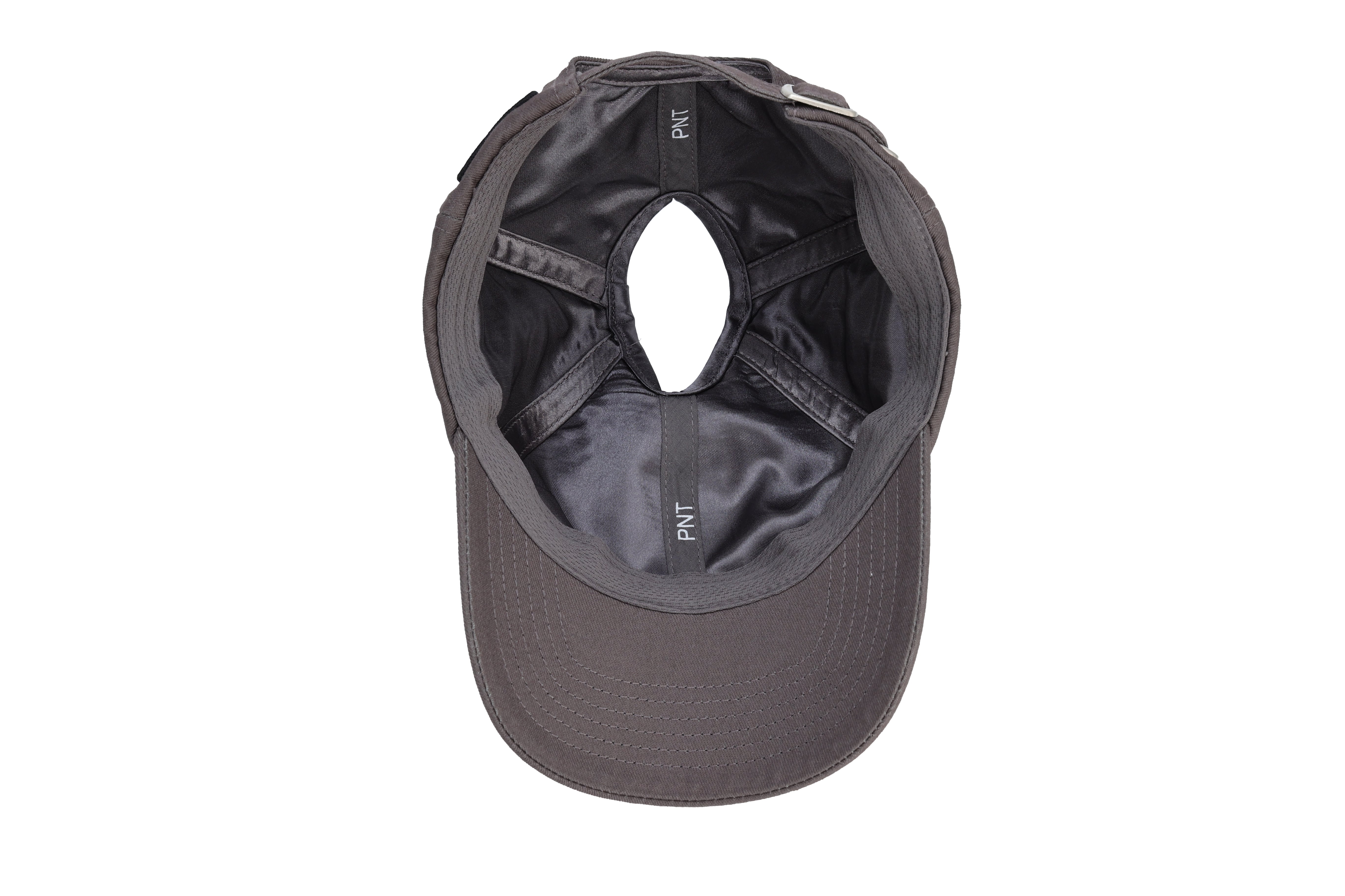 NC State PNT Wolfpack satin lined ponytail hat