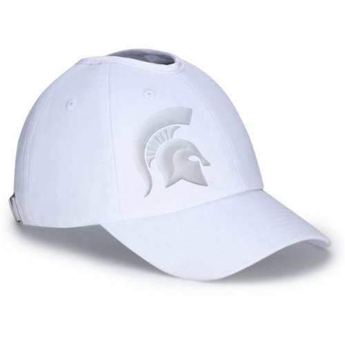 MSU PNT: Satin Lined High Ponytail Hat for Women