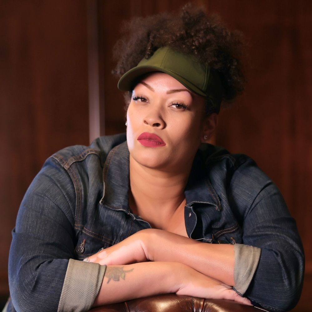 LAZ: Satin-Lined High Ponytail Hat for Textured Hair