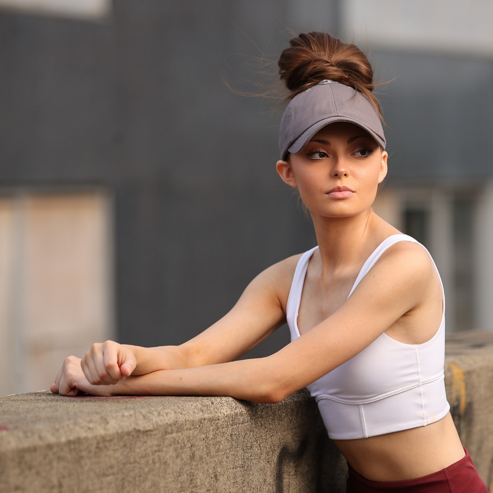 PNT: Satin-Lined High Ponytail Hat for Women
