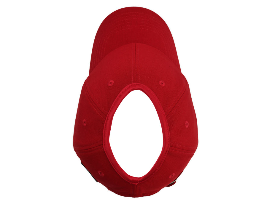 JAX: satin-lined high ponytail hat for textured hair and protective styles