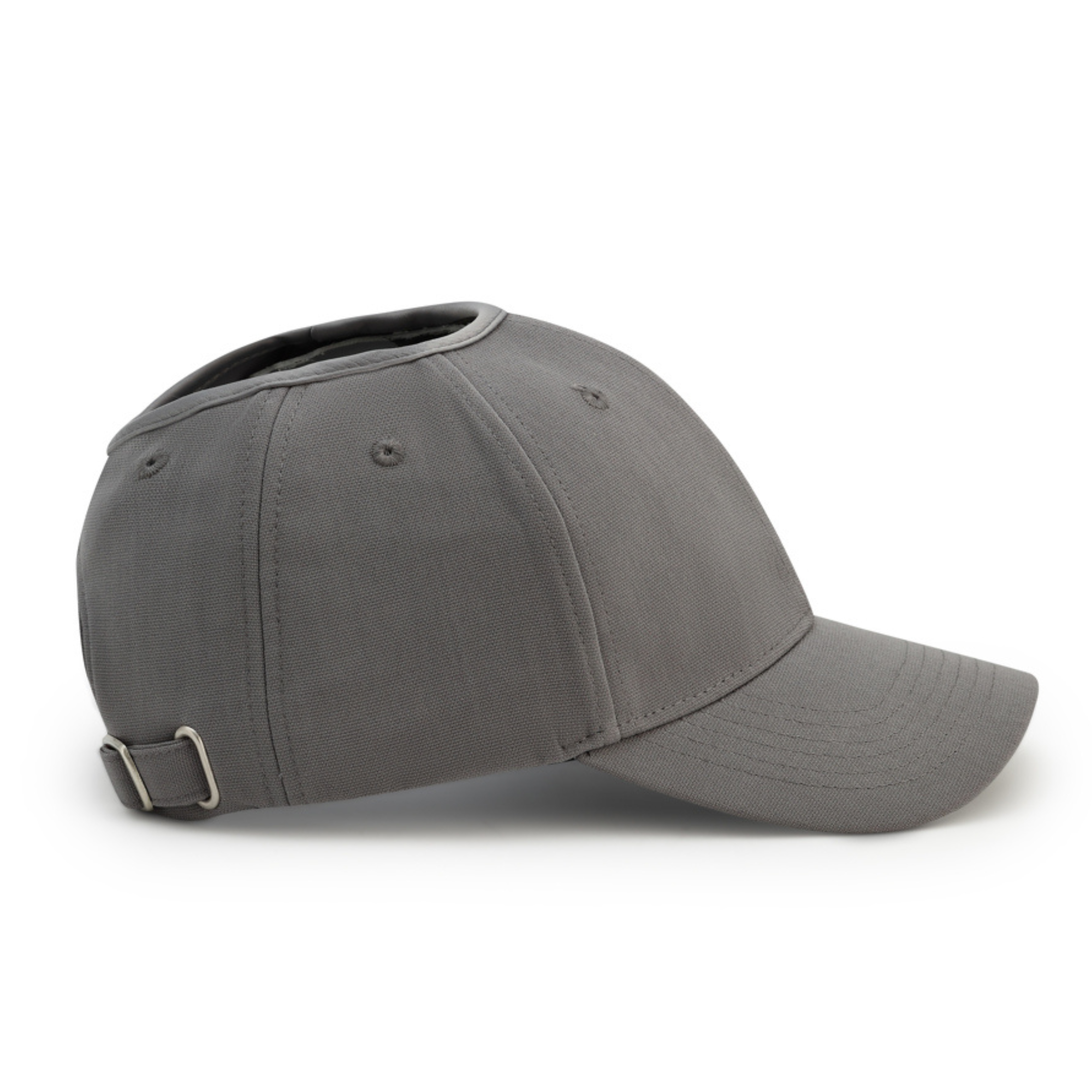 UEL LAZ: Satin-Lined High Ponytail Hat for Textured Hair