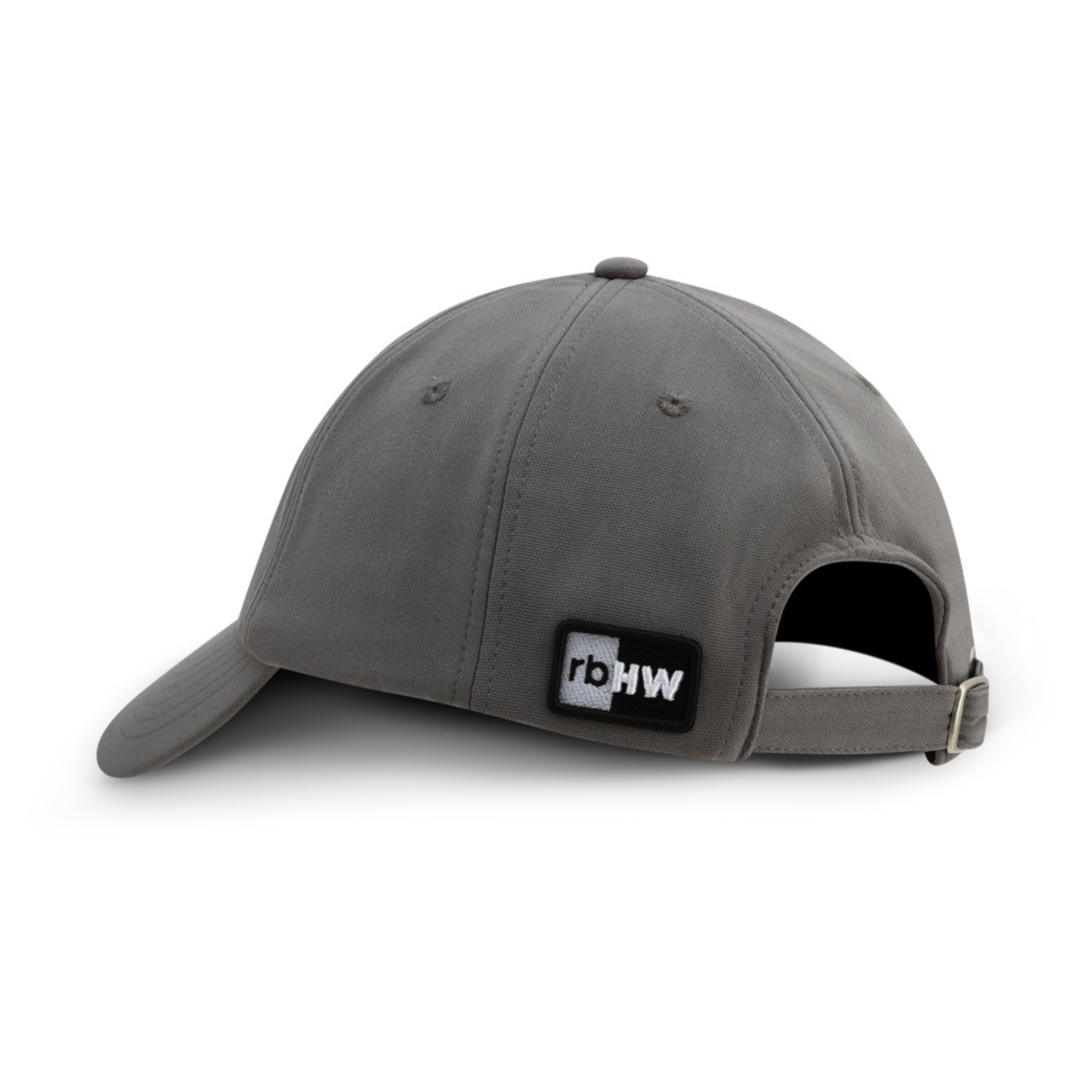 Gray Rosebloom HLO hat shown at an angle, featuring the COROLLA Hair+ fit and closed crown.