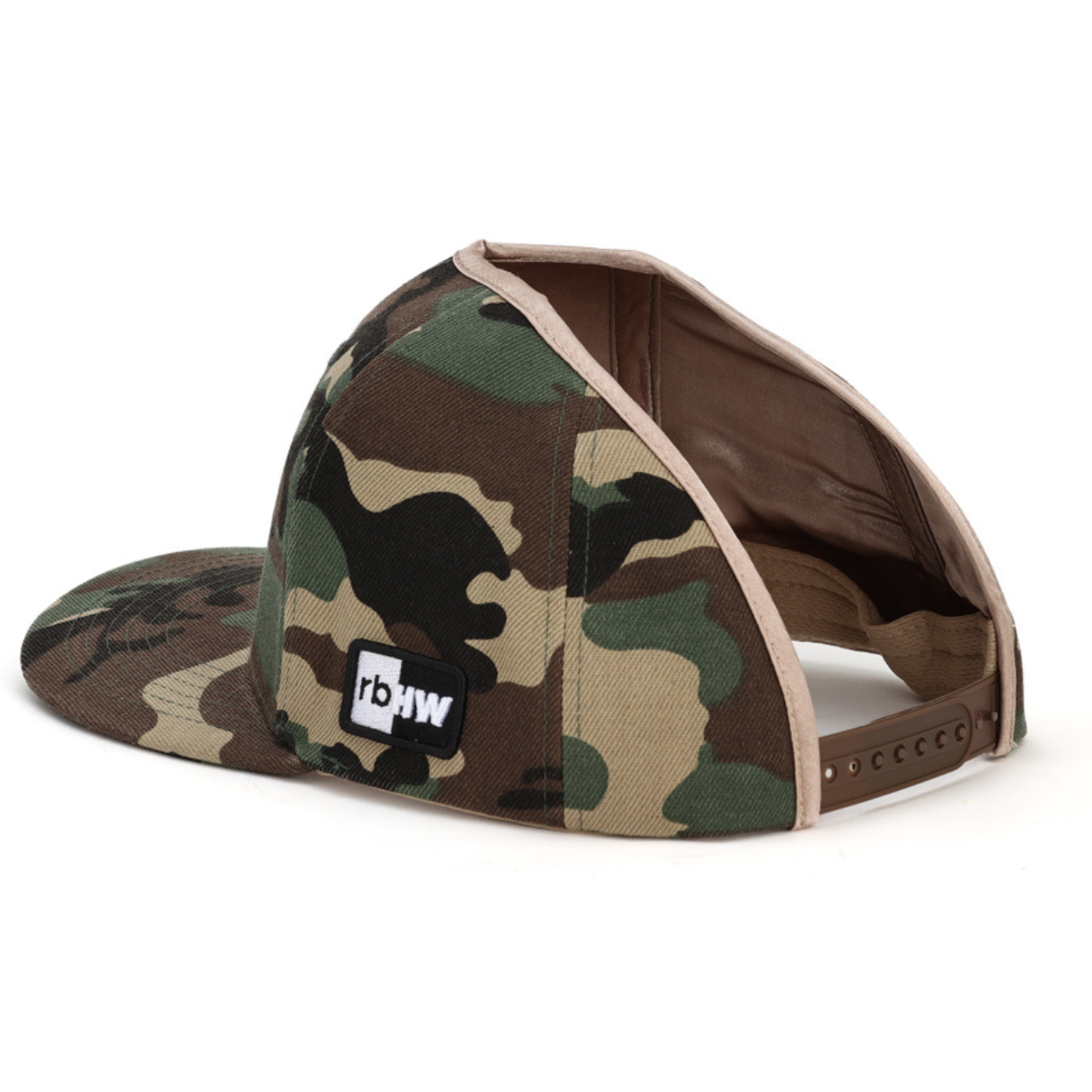 rosebloom headwear GZO snap back ponytail hat for locs and textured hair