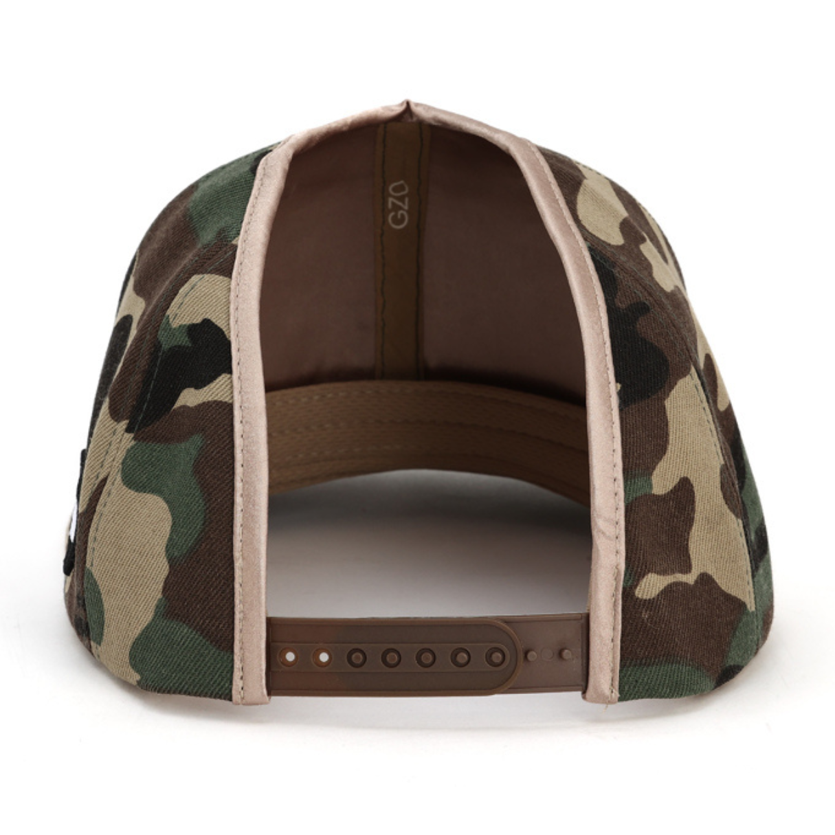 rosebloom headwear GZO snap back ponytail hat for locs and textured hair